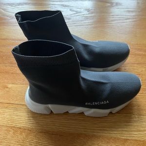 New Balenciaga Speed Trainer Sock Knit Sneakers Paul Warmer Homme Size 8/EU41